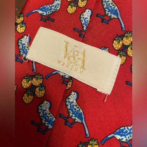 V&A Victor & Albert Museum Red Tie - Picture 5 of 5